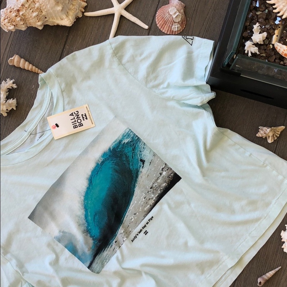 🌴🌼BILLABONG- ANDY’S LAST DAY AT PIKE CROP TOP🌼 - Picture 2 of 6